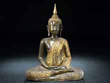 Detailabbildung: Sitzender Buddha aus Siam