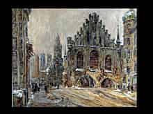 Detailabbildung: Carl Walther 1880 Leipzig - 1954 Dresden.