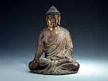 Detailabbildung: Sitzende Buddha-Figur
