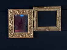 Detail images: Konvolut ein kleiner Spiegel und ein Rähmchen