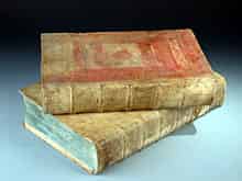 Detailabbildung: Konvolut zwei barocke Bücher