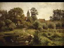Detail images: Josef Brand Deutscher Landschaftsmaler des ausgehenden 19. Jhdts., zugeschrieben