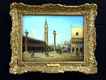 Detailabbildung: Carlo Grubacs Architekturmaler in Venedig, tätig um 1840/70.