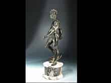 Detailabbildung: Bedeutende Renaissance-Bronze einer Neptunfigur