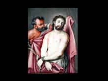 Detail images: MANTELVERGABE AN JESUS