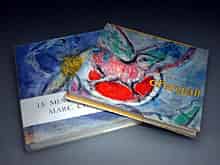 Detailabbildung: Zwei Bände zu Marc Chagall 1887 Witebsk/Russland - 1985 St. Paul de Vence