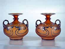 Detail images: Paar Jugendstil-Vasen