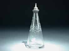 Detailabbildung: Babyflasche in Glas mit Zinnmontierung