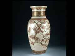 Detail images:  Große Satsuma-Vase aus Porzellan