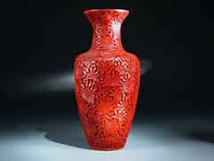 Detailabbildung:  Rotlack-Vase
