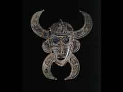 Detail images:  Gelbguss-Bronzemaske der Senufo