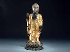 Detailabbildung:  Stehender Buddha Anithaba