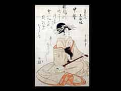 Detailabbildung:  Utamaro Kitagawa, um 1753 - 1806