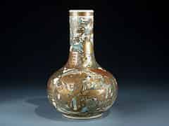 Detailabbildung:  Satsuma-Vase aus Porzellan