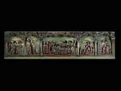 Detail images: Nordfranzösische, gotische Predella um 1500
