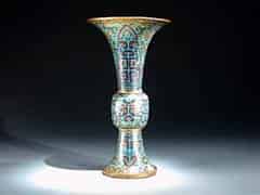 Detailabbildung:  Gu-förmige Vase