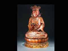 Detailabbildung:  Buddha aus Holz