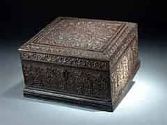 Detail images: Persische Ebenholzkassette