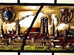 Detail images: Bleiverglastes Fensterbild