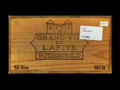 Detailabbildung:  Château Lafite-Rothschild 1978 0,75l