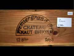 Detailabbildung:  Château Haut Brion 1983 0,75l