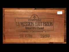 Detailabbildung: Château La Mission Haut-Brion 1989 0,75l 100P Robert Parker, 20/20 Gabriel