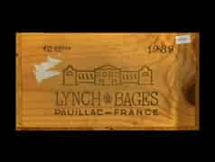 Detail images: Château Lynch-Bages 1989 0,75l 98P Winespectaor, 96P Parker