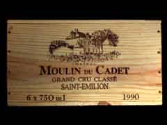 Detailabbildung: Chateau Moulin du Cadet 1990