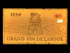 Detailabbildung:  Château Latour 1981 0,75l