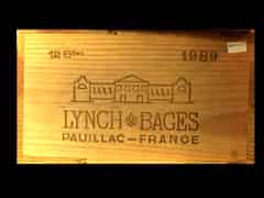 Detail images: Château Lynch Bages 1989 0,75l 95P Parker, 98P Winespectator