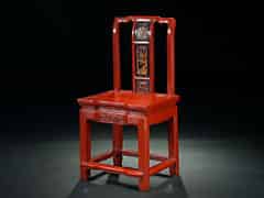 Detailabbildung: China-Stuhl in Rotlack