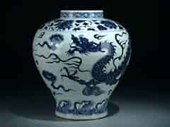 Detailabbildung: Qualitätvolle Yuan/Ming-Vase