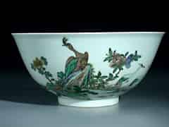 Detailabbildung: Feine chinesische Porzellanschale der Yongcheng-Periode, 1723 - 1735