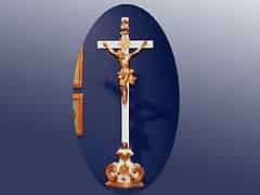 Detail images: Altarkreuz mit Korpus Christi