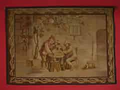 Detailabbildung: Französisch/Flämische Wandtapisserie um 1800