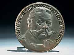 Detail images: Medaille auf den Generaloberst v. Hindenburg zum Sieg über der russische Narew-Armee