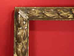 Detail images: Geschnitzter, gefasster und vergoldeter Louis-Seize-Rahmen