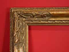 Detail images: Großer vergoldeter Rahmen im Barockstil