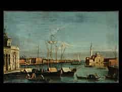 Detail images: Italienischer Maler des 18.Jhdt in der Nachfolge von Canaletto