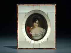Detail images: Ovales Miniaturportrait