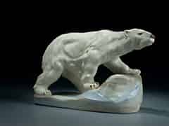 Detail images: Porzellanfigur eines Eisbären