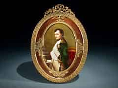 Detailabbildung: Ovales Bildnis Kaiser Napoleons