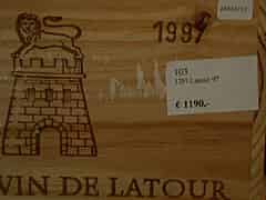 Detailabbildung: Château Latour 1997 0,75l Pauillac 1er Cru Classé (Bordeaux, Frankreich)