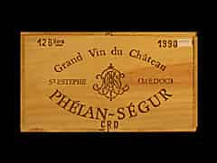 Detailabbildung: Château Phelan Ségur 1990 0,75l St-Estèphe Cru Grand Bourgeois Exceptionnel (Bordeaux, Frankreich)