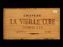 Detailabbildung: Château Vieille Cure 1990 0,75l Fronsac AC (Bordeaux, Frankreich)