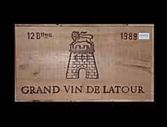Detail images: Château Latour 1989 0,75l Pauillac 1er Cru Classé (Bordeaux, Frankreich)