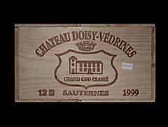 Detailabbildung: Château Doisy-Vedrines 1999 0,75l Sauternes 2ème Cru Classé (Bordeaux, Frankreich)