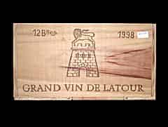 Detailabbildung: Château Latour 1998 0,75l Pauillac 1er Cru (Bordeaux, Frankreich)