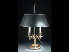 Detailabbildung: Elektrifizierte Tisch-Stehlampe im klassizistischen Stil 