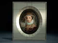 Detailabbildung: Miniaturbildnis einer englischen Königin